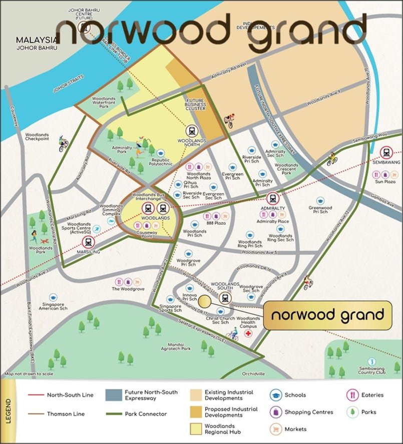 Norwood-Grand-Location-Map